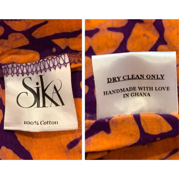 NEW SIKA Uma Printed One-Shoulder Dress (US Size 4   = UK Size 8) - Picture 5 of 8